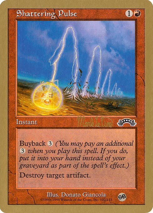 Shattering Pulse from World Championship Decks 1999 (Common)