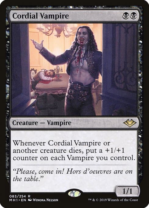 Cordial Vampire from Modern Horizons (Rare)