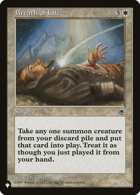 Breath of Life from The List (Common)