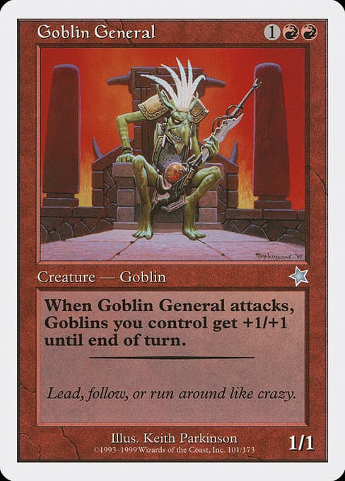 Goblin General from Starter 1999 (Uncommon)