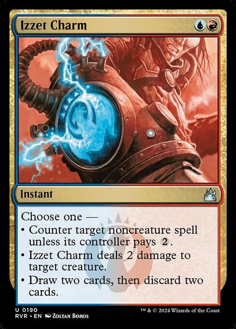 Izzet Charm from Ravnica Remastered (Uncommon)