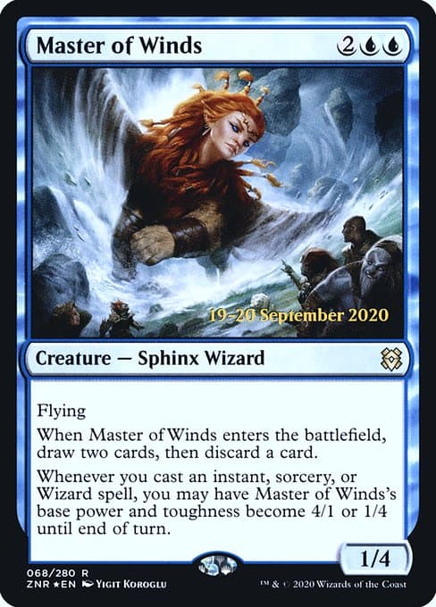 Master of Winds from Zendikar Rising Promos (Rare)