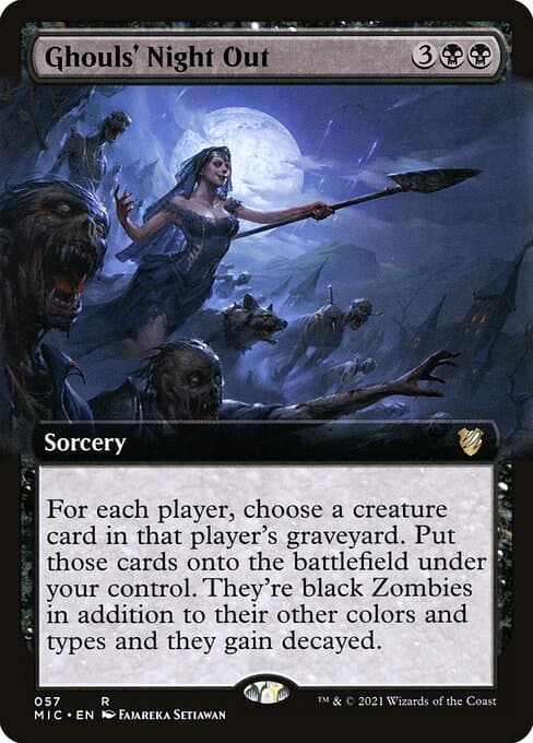 Ghouls' Night Out from Midnight Hunt Commander (Rare)