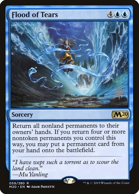Flood of Tears from Core Set 2020 Promos (Rare)