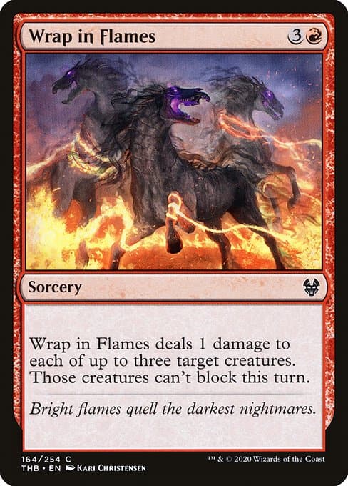 Wrap in Flames from Theros Beyond Death (Common)