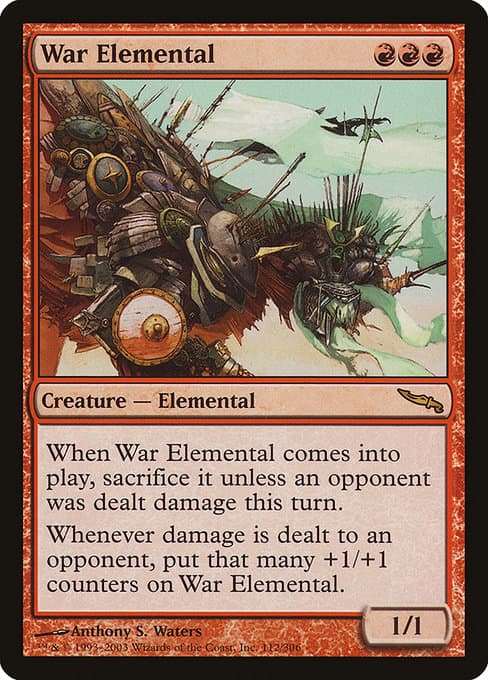 War Elemental from Mirrodin (Rare)