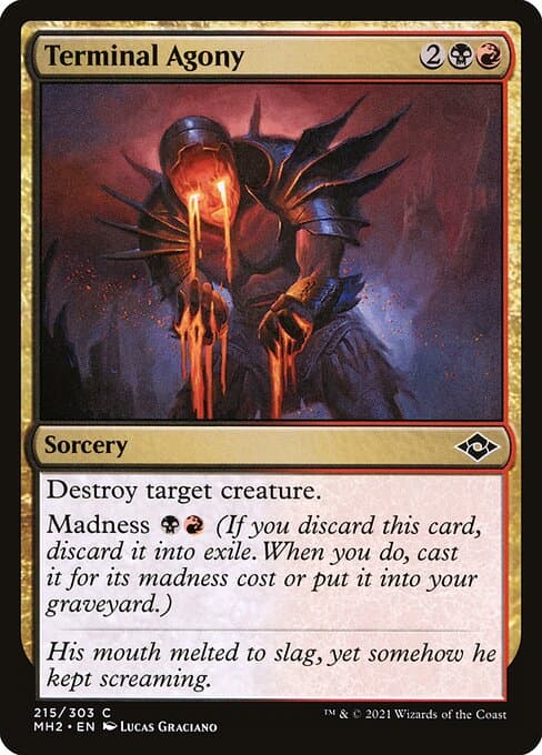 Terminal Agony from Modern Horizons 2 (Common)
