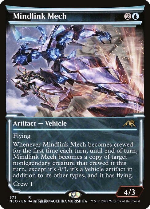 Mindlink Mech from Kamigawa: Neon Dynasty (Rare)
