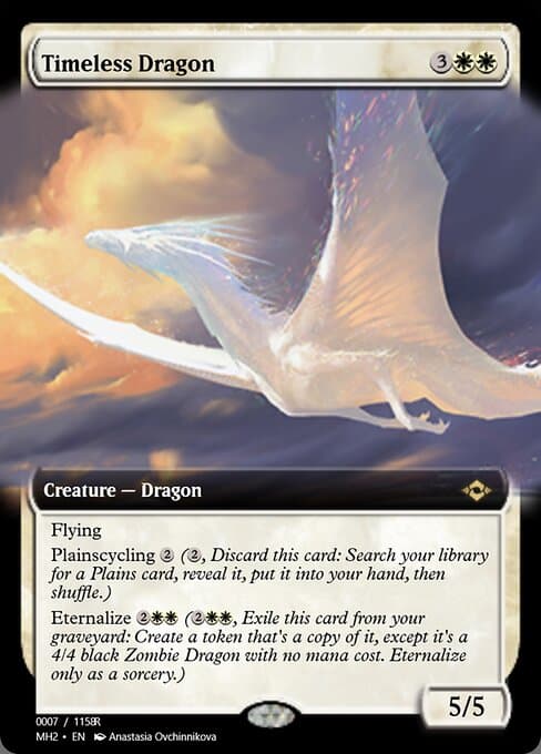 Timeless Dragon from Magic Online Promos (Rare)