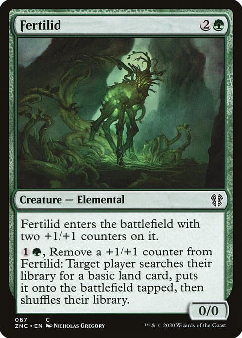 Fertilid from Zendikar Rising Commander (Common)