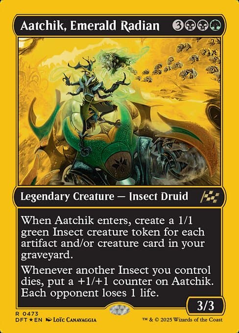Aatchik, Emerald Radian from Aetherdrift (Rare)