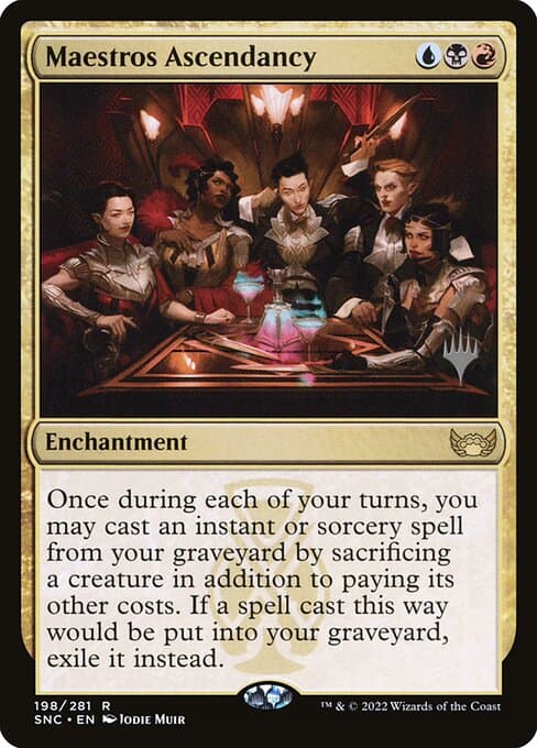 Maestros Ascendancy from Streets of New Capenna Promos (Rare)