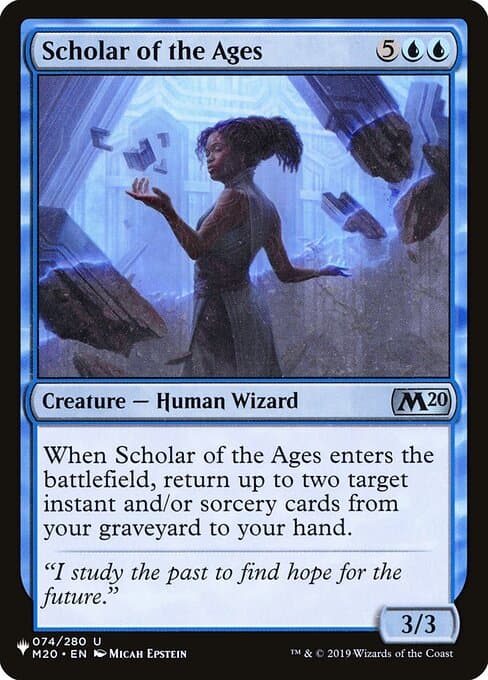Scholar of the Ages from The List (Uncommon)