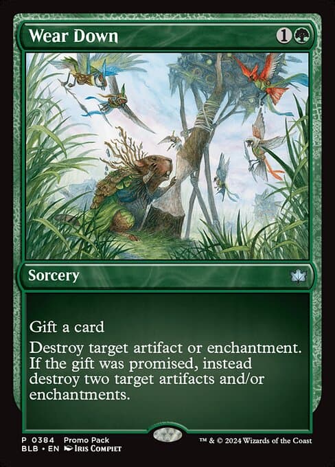 Wear Down from Bloomburrow (Uncommon)