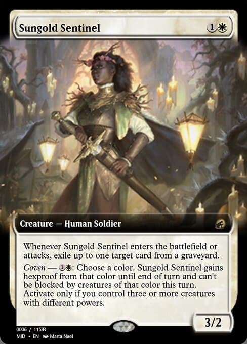 Sungold Sentinel from Magic Online Promos (Rare)