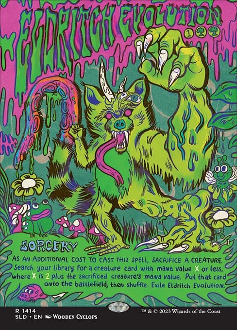 Eldritch Evolution from Secret Lair Drop (Rare)