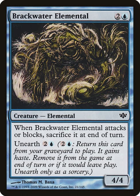 Brackwater Elemental from Conflux (Common)