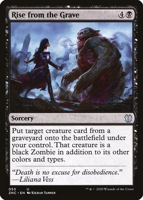 Rise from the Grave from Zendikar Rising Commander (Uncommon)