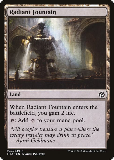 Radiant Fountain from Iconic Masters (Common)