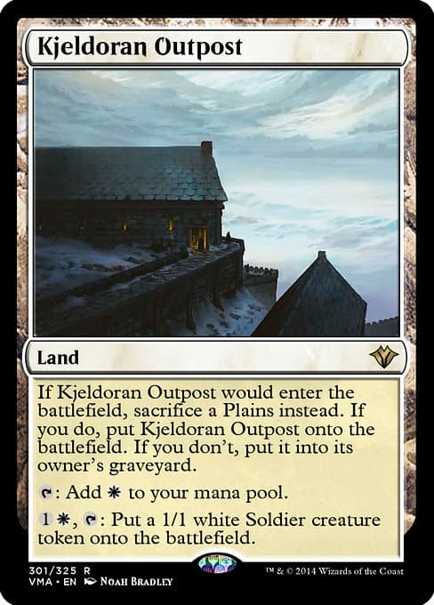 Kjeldoran Outpost from Vintage Masters (Rare)