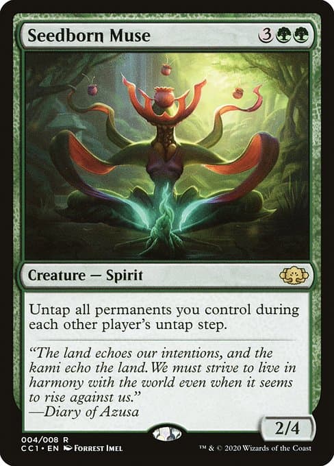 Seedborn Muse from Commander Collection: Green (Rare)