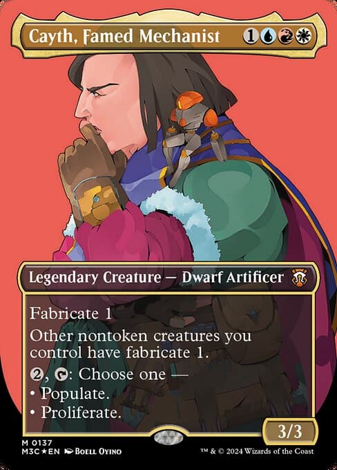 Cayth, Famed Mechanist from Modern Horizons 3 Commander (Mythic)