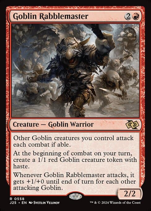 Goblin Rabblemaster (Rare)