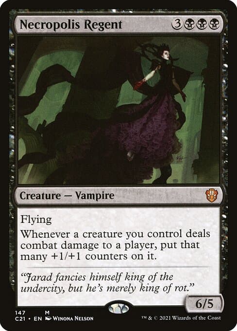 Necropolis Regent from Commander 2021 (Mythic)