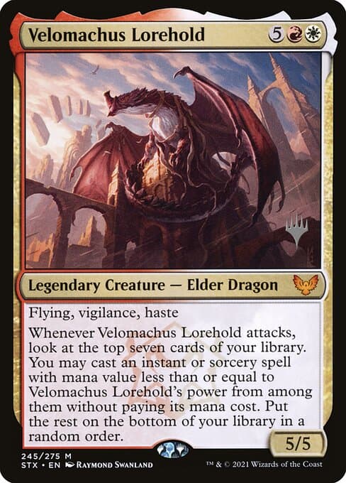 Velomachus Lorehold from Strixhaven: School of Mages Promos (Mythic)