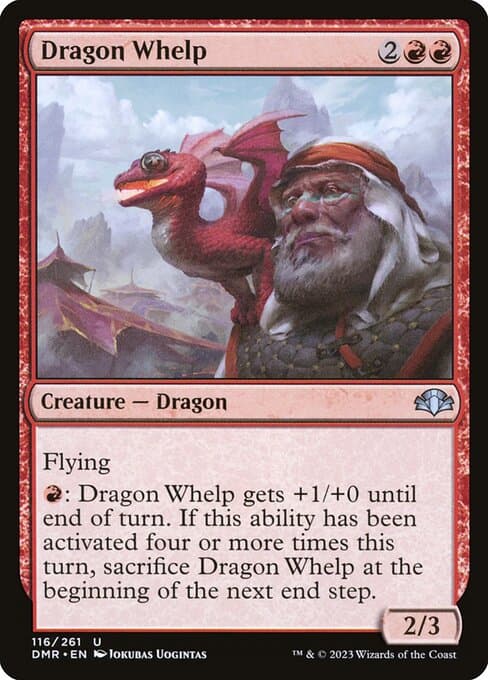Dragon Whelp from Dominaria Remastered (Uncommon)