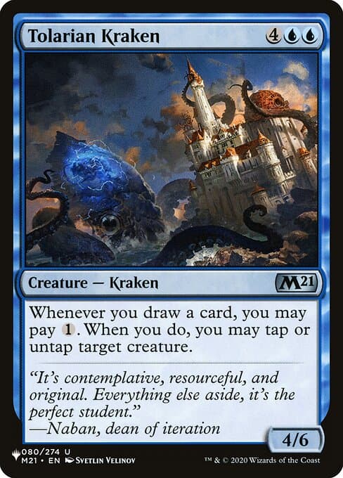 Tolarian Kraken from The List (Uncommon)
