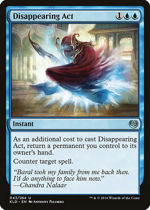 Disappearing Act from Kaladesh (Uncommon)