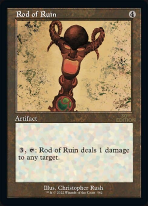 Rod of Ruin from 30th Anniversary Edition (Uncommon)