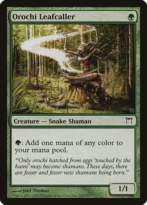 Orochi Leafcaller from Champions of Kamigawa (Common)