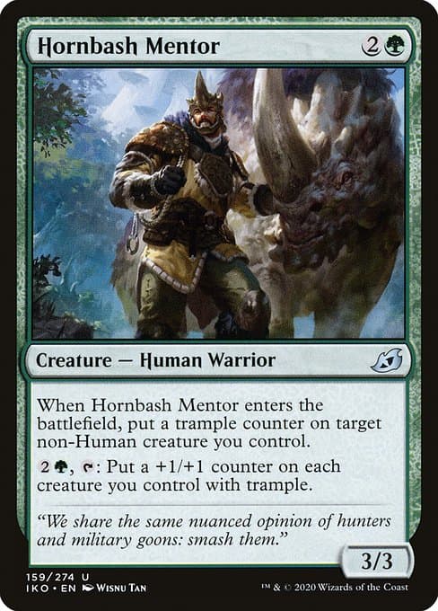 Hornbash Mentor (Uncommon)