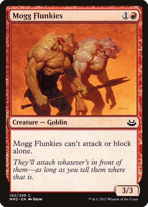 Mogg Flunkies from Modern Masters 2017 (Common)