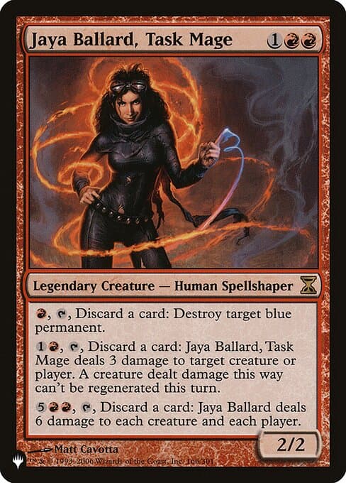 Jaya Ballard, Task Mage from The List (Rare)
