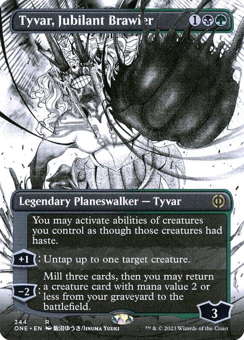 Tyvar, Jubilant Brawler from Phyrexia: All Will Be One (Rare)