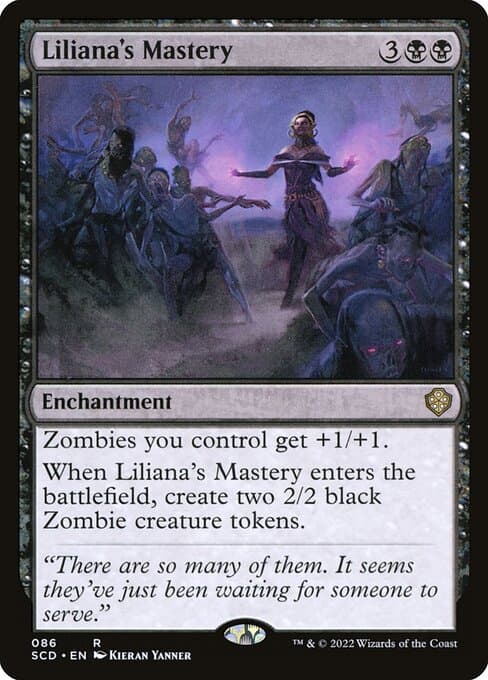 Liliana's Mastery from Starter Commander Decks (Rare)