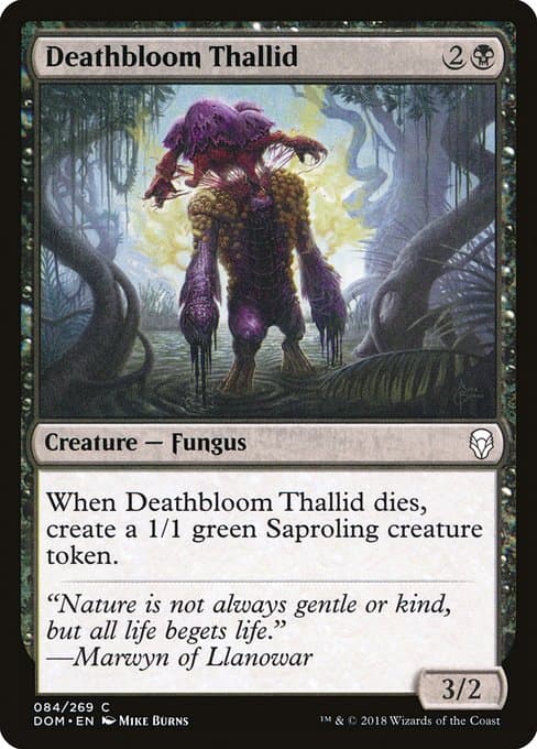 Deathbloom Thallid from Dominaria (Common)