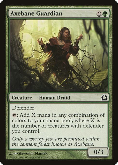 Axebane Guardian from Return to Ravnica (Common)