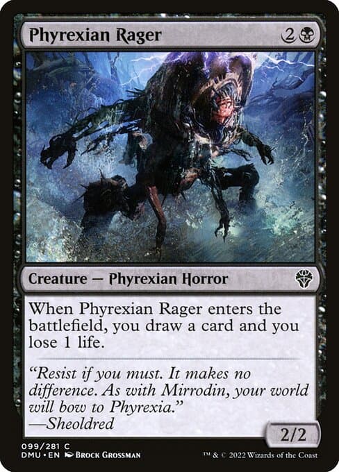 Phyrexian Rager from Dominaria United (Common)