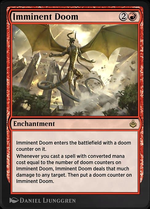 Imminent Doom from Amonkhet Remastered (Rare)