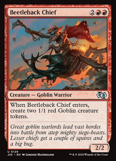 Beetleback Chief from Foundations Jumpstart (Uncommon)