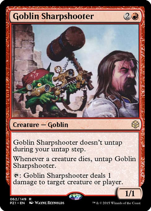 Goblin Sharpshooter from Legendary Cube Prize Pack (Rare)