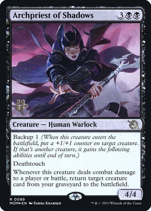 Archpriest of Shadows from March of the Machine Promos (Rare)