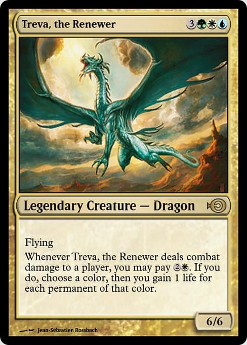 Treva, the Renewer from Magic Online Promos (Rare)