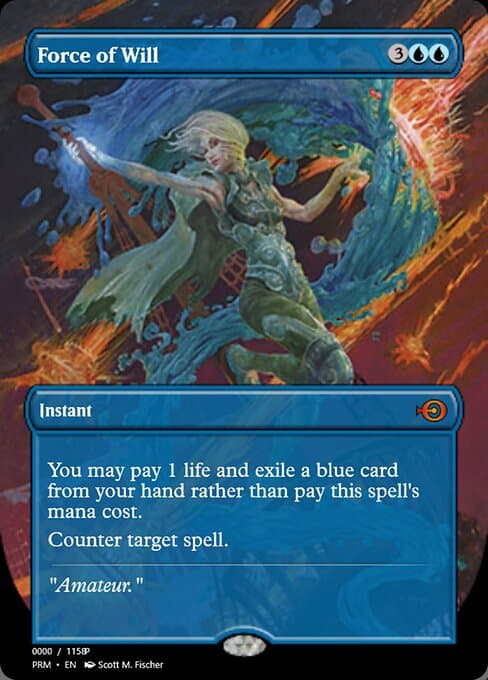 Force of Will from Magic Online Promos (Mythic)