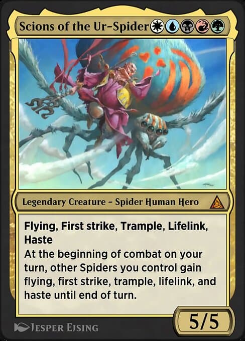 Cosmic Spider-Man from Through the Omenpaths (Mythic)