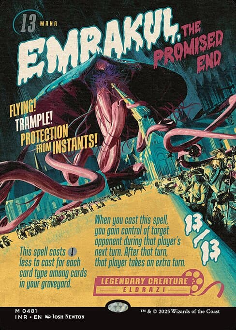 Emrakul, the Promised End from Innistrad Remastered (Mythic)